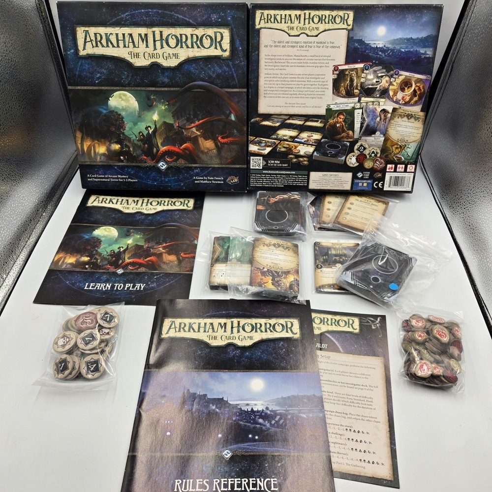 Arkham Horror The Card Game LCG Core Set 2016 By Nate French & Matthew Newman